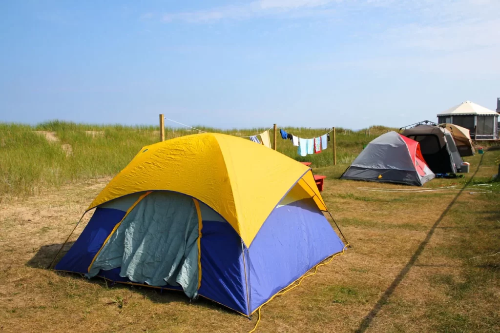 Image de camping aux Îles